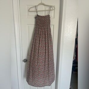 & Other Stories Floral Ruffle Dress